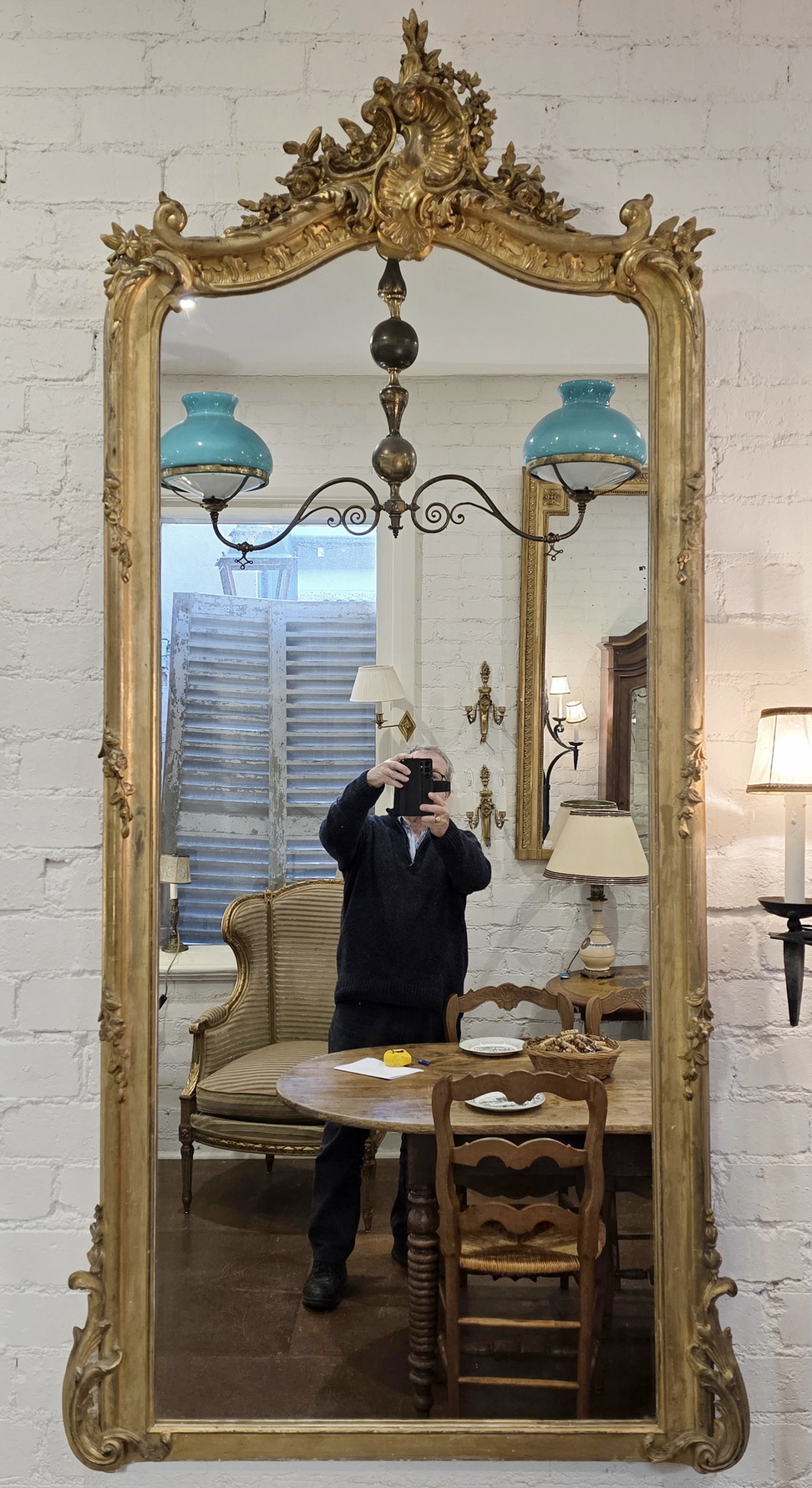 A French Louis XV Mirror
